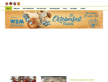 Tablet Screenshot of calella-oktoberfest.com